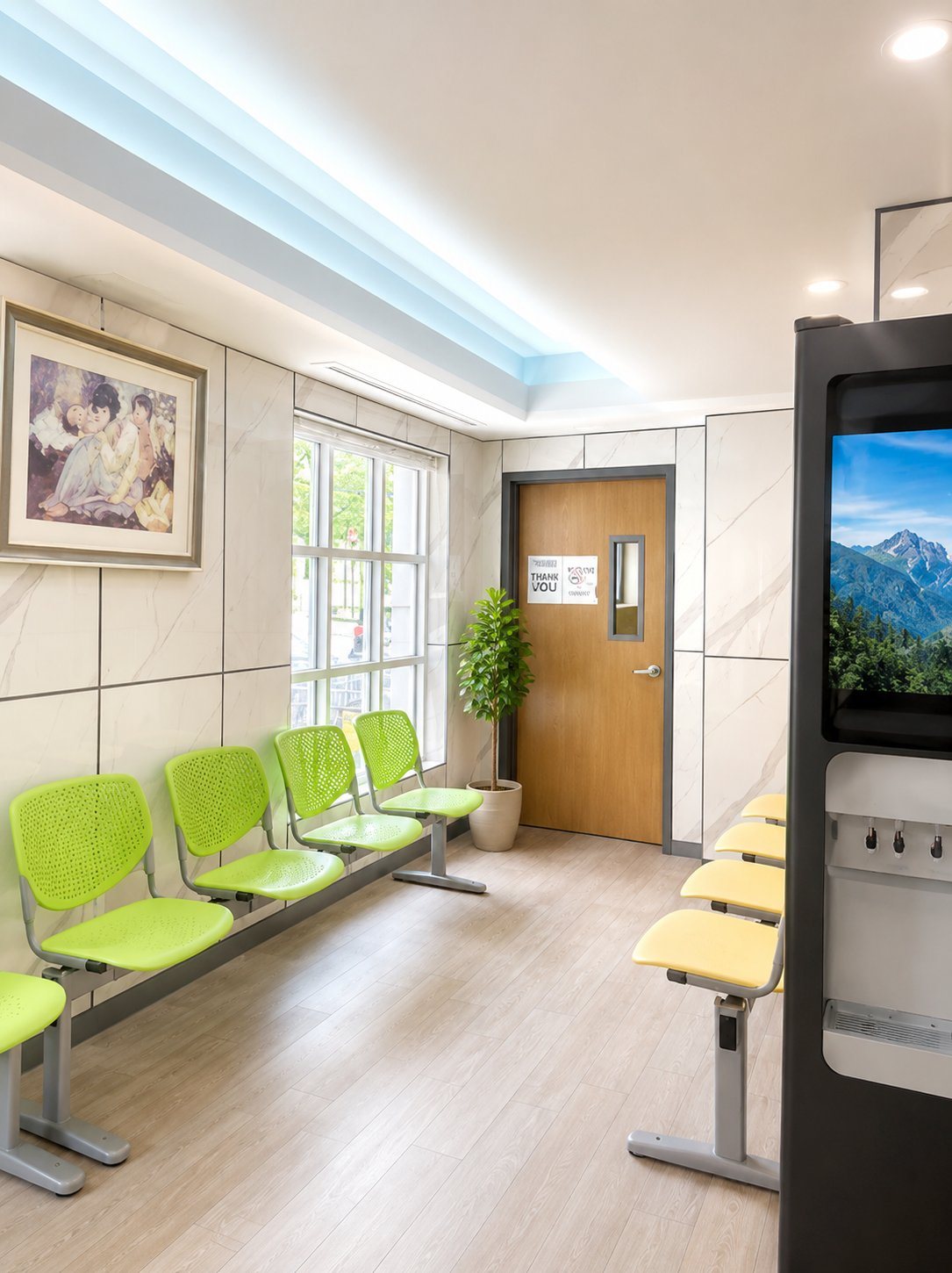 Elmhurst waiting area