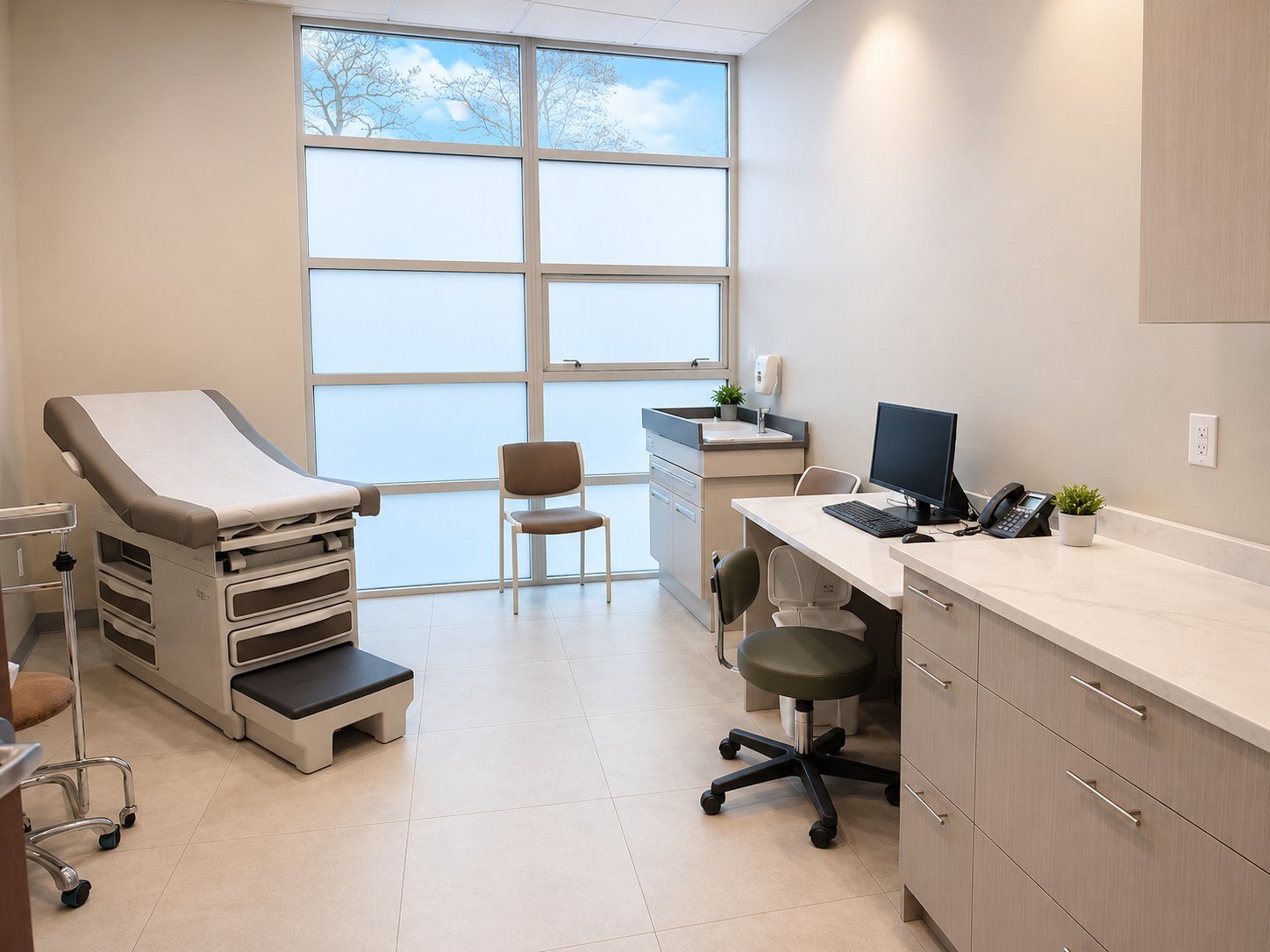 Long Island family medicine exam room
